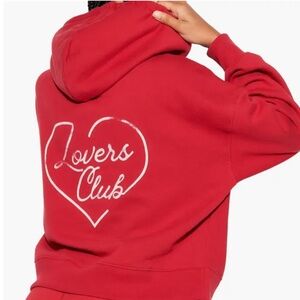 Spiritual Gangster Red Lovers Club Hoodie